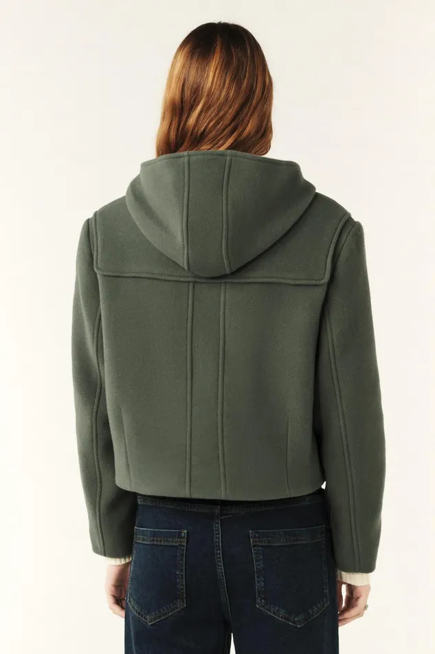 Short Coat Paimee Blue Women Baandsh Jackets and Coats