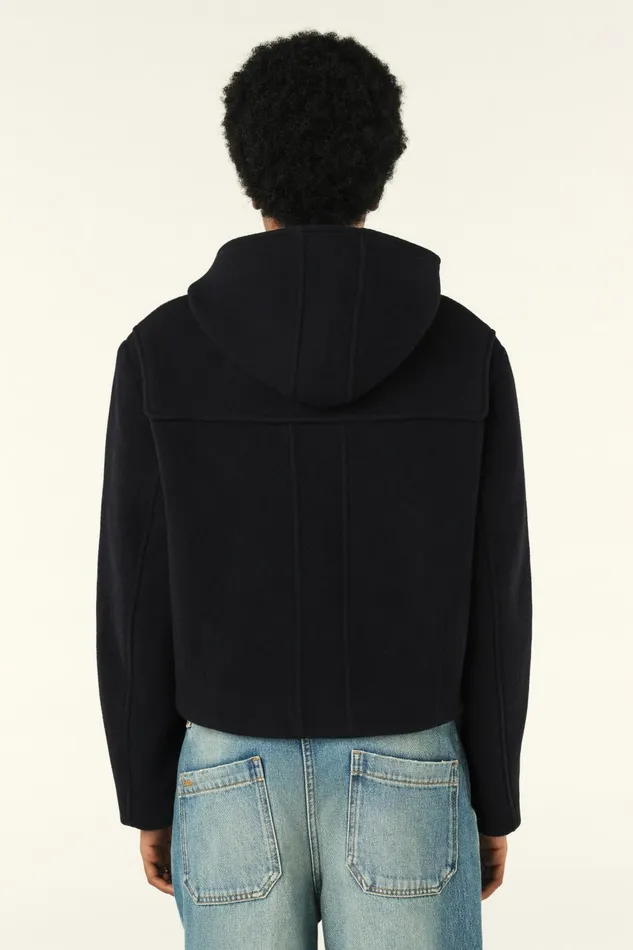 Short Coat Paimee Blue Women Baandsh Jackets and Coats