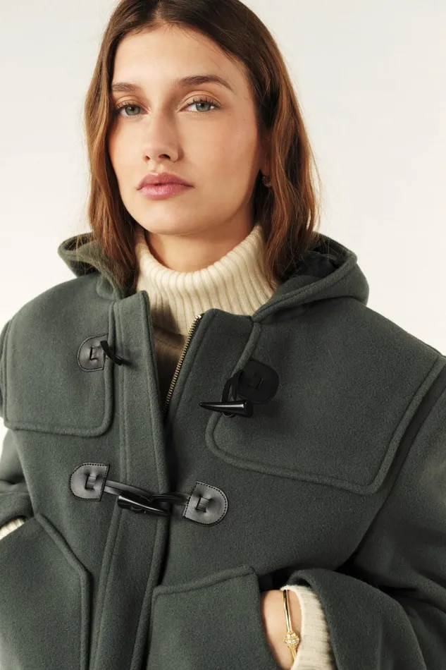 Short Coat Paimee Blue Women Baandsh Jackets and Coats