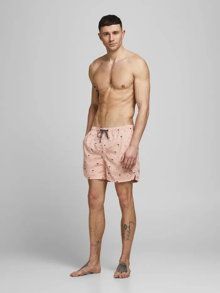 Shorts JACK and JONES Mens BALI AKM SWIM SHORTS Pastel Shell Coral Online