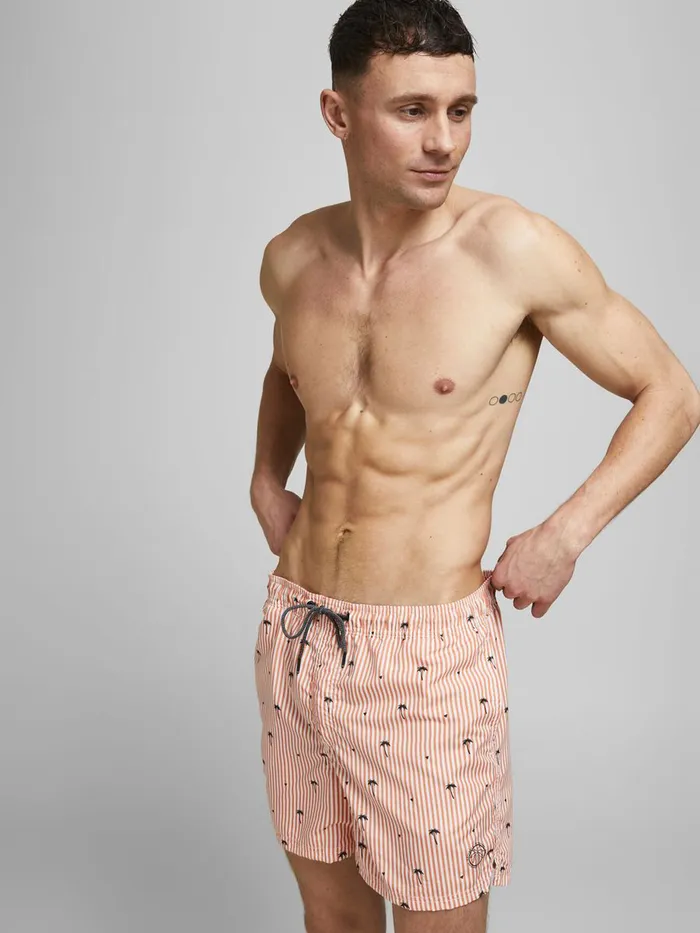 Shorts JACK and JONES Mens BALI AKM SWIM SHORTS Pastel Shell Coral Online