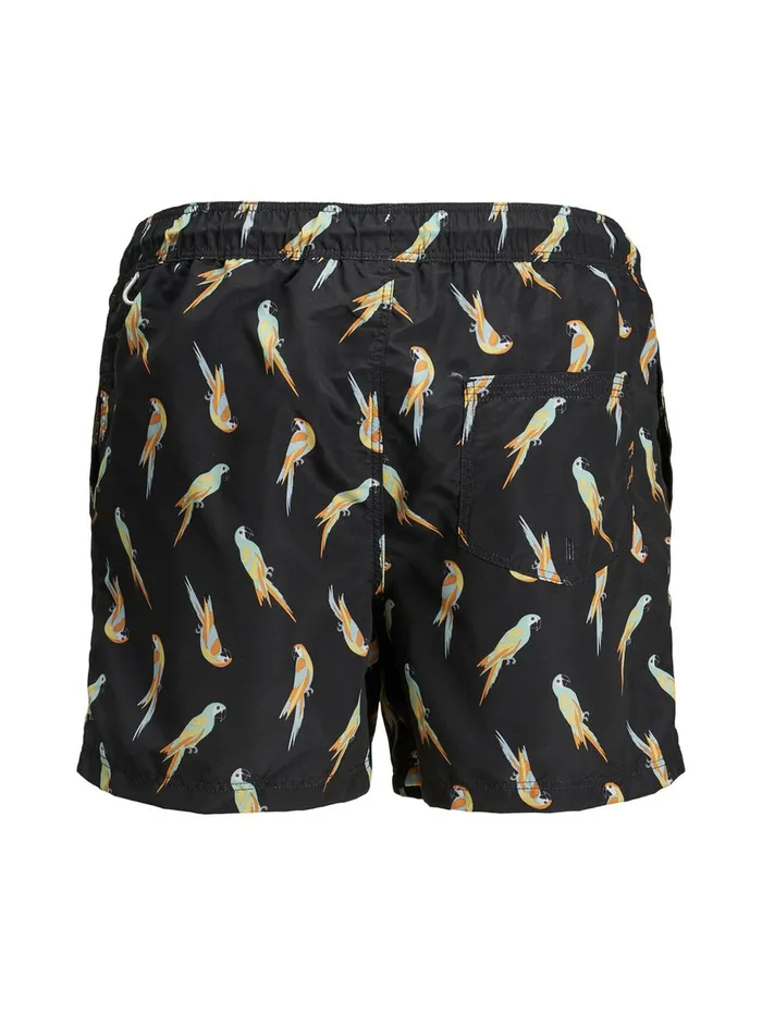 Shorts JACK and JONES Mens COLOURFULL SWIM SHORTS Black Black Gift for Friend