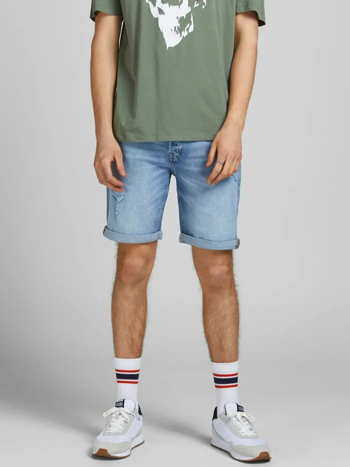 Shorts JACK and JONES Mens RICK ORIGINAL NA 037 DENIM SHORTS Blue Blue Denim Gift Ideas Shorts JACK and JONES Mens RICK ORIGINAL NA 037 DENIM SHORTS Blue Blue Denim Gift Ideas