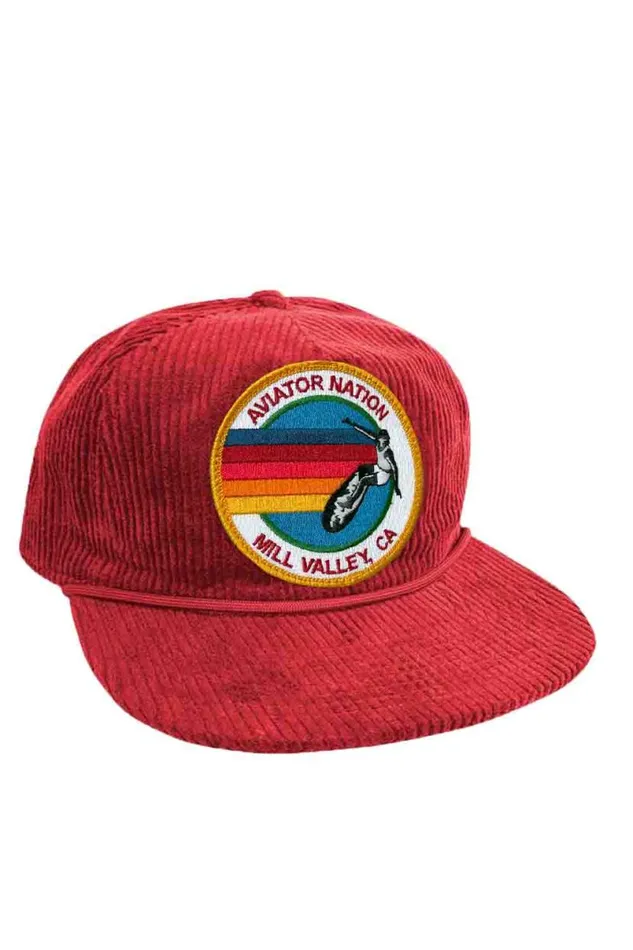 Signature Mlvy 8211 Vintage Corduroy Trucker WomenMen Aviator Nation Trucker Hats