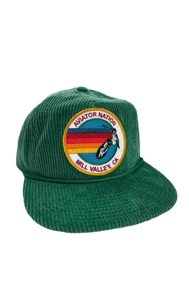 Signature Mlvy 8211 Vintage Corduroy Trucker WomenMen Aviator Nation Trucker Hats