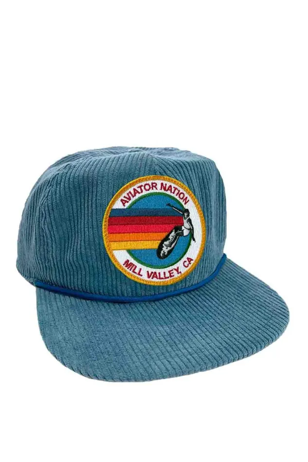 Signature Mlvy 8211 Vintage Corduroy Trucker WomenMen Aviator Nation Trucker Hats