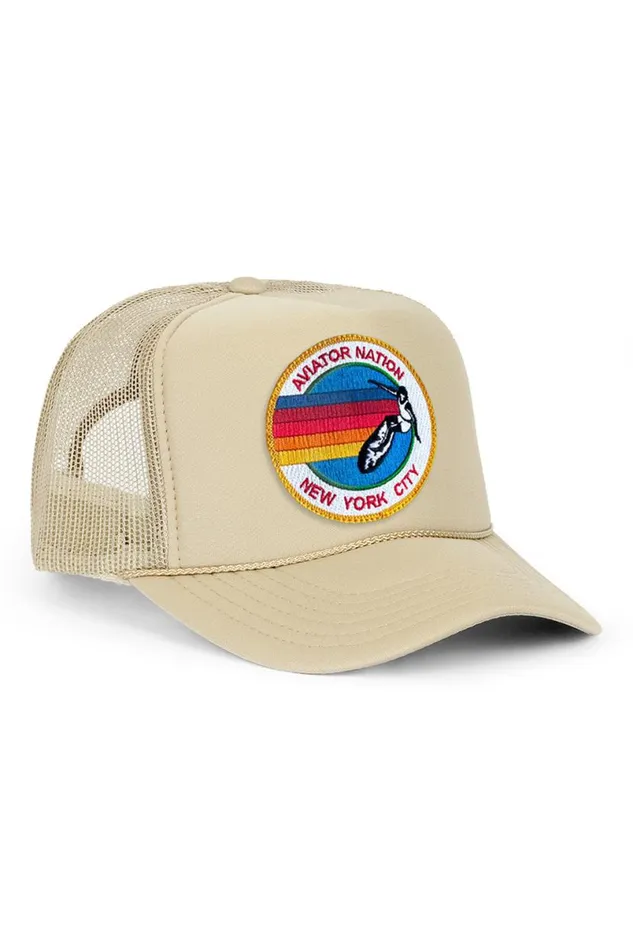 Signature New York City 8211 Vintage Low Rise Trucker WomenMen Aviator Nation Trucker Hats