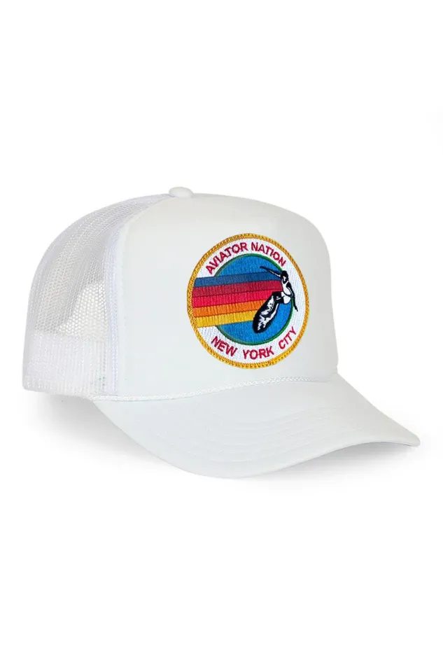 Signature New York City 8211 Vintage Low Rise Trucker WomenMen Aviator Nation Trucker Hats