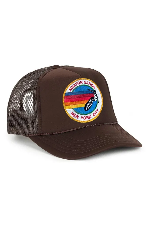 Signature New York City 8211 Vintage Low Rise Trucker WomenMen Aviator Nation Trucker Hats