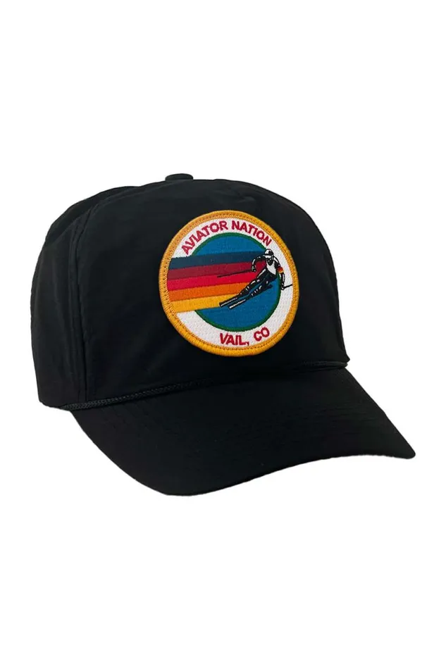 Signature Vail Vintage Nylon Trucker Hat WomenMen Aviator Nation Trucker Hats Signature Vail Vintage Nylon Trucker Hat WomenMen Aviator Nation Trucker Hats