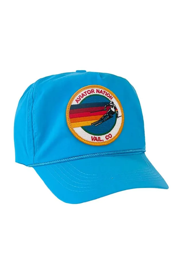 Signature Vail Vintage Nylon Trucker Hat WomenMen Aviator Nation Trucker Hats