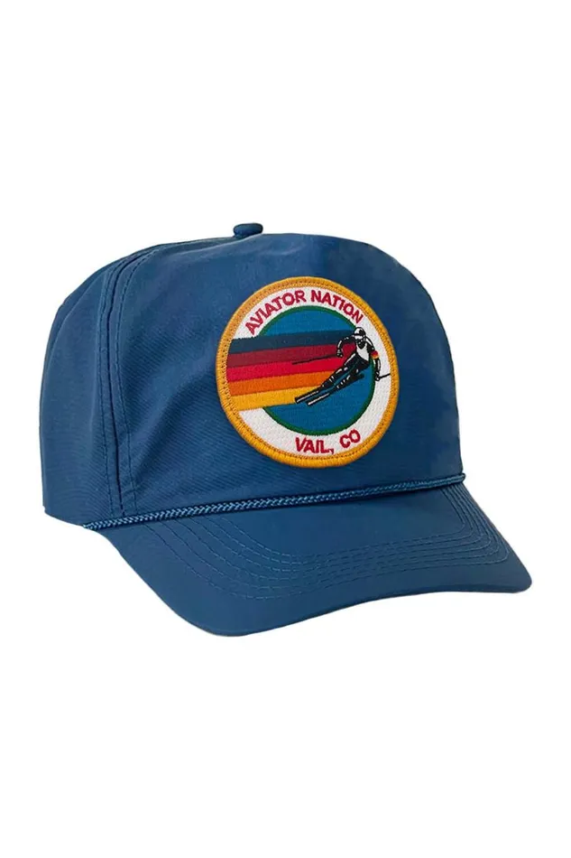 Signature Vail Vintage Nylon Trucker Hat WomenMen Aviator Nation Trucker Hats