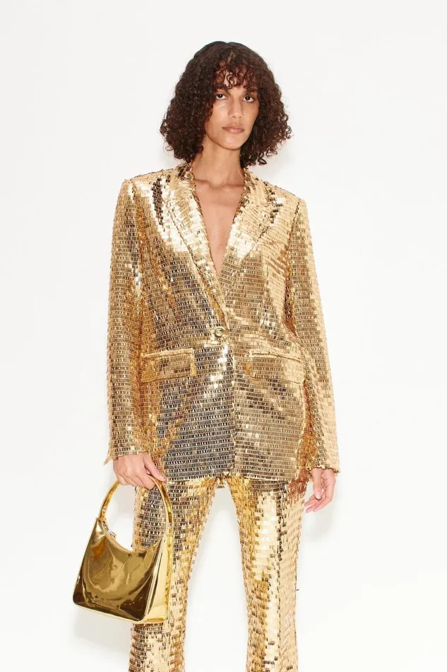 Simon Miller Sets Women Lennox Jacket In Star Gold