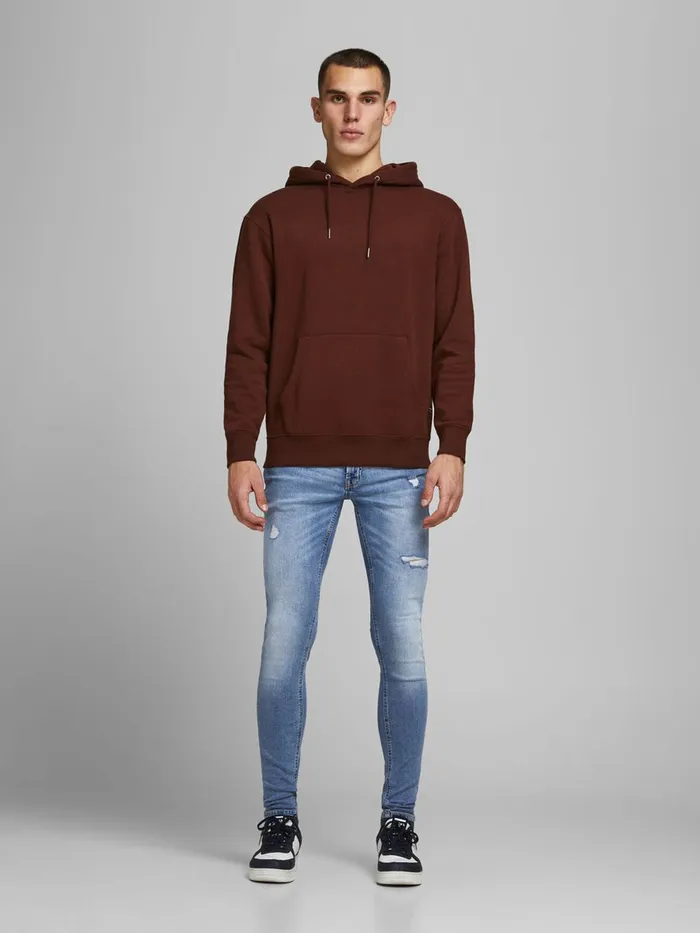 Skinny Jeans JACK and JONES Mens TOM ORIGINAL 037 SKINNY FIT JEANS Blue Blue Denim