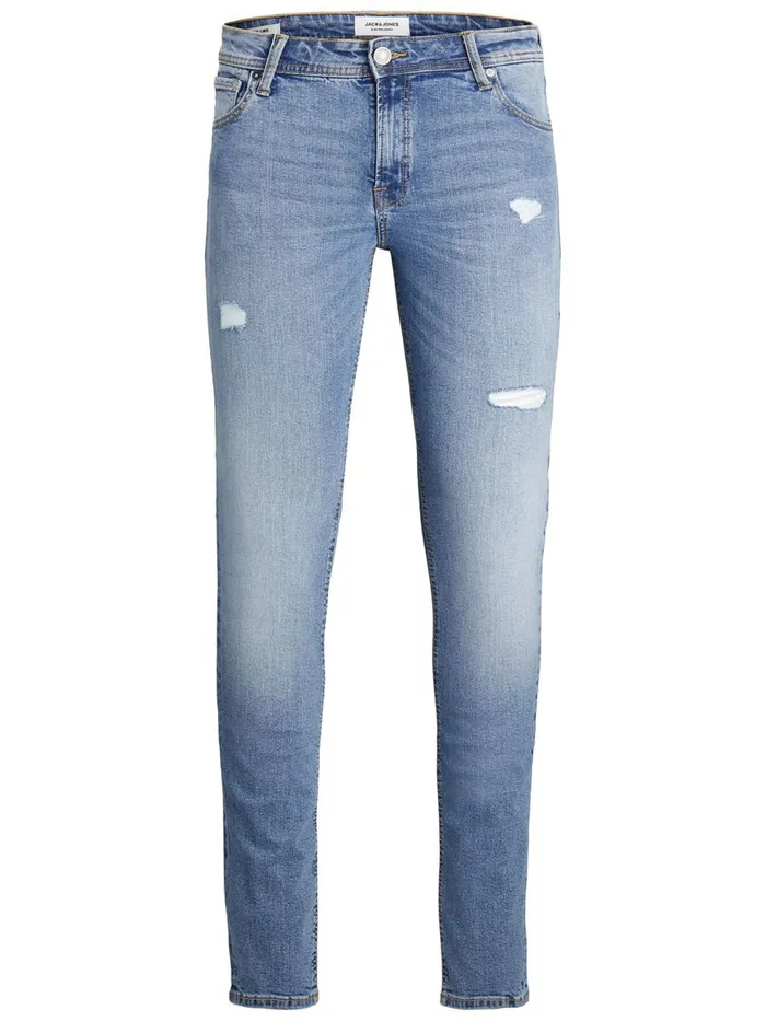 Skinny Jeans JACK and JONES Mens TOM ORIGINAL 037 SKINNY FIT JEANS Blue Blue Denim