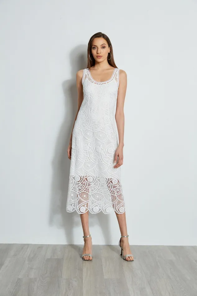 Sleeveless Dresses Women Elie Tahari Lace Maxi Dress PEARL