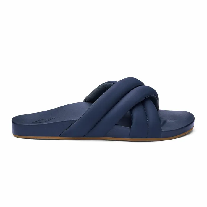 Slides Women Olukai Hila Beach Slide Sandals 8211 Moonlit Ocean