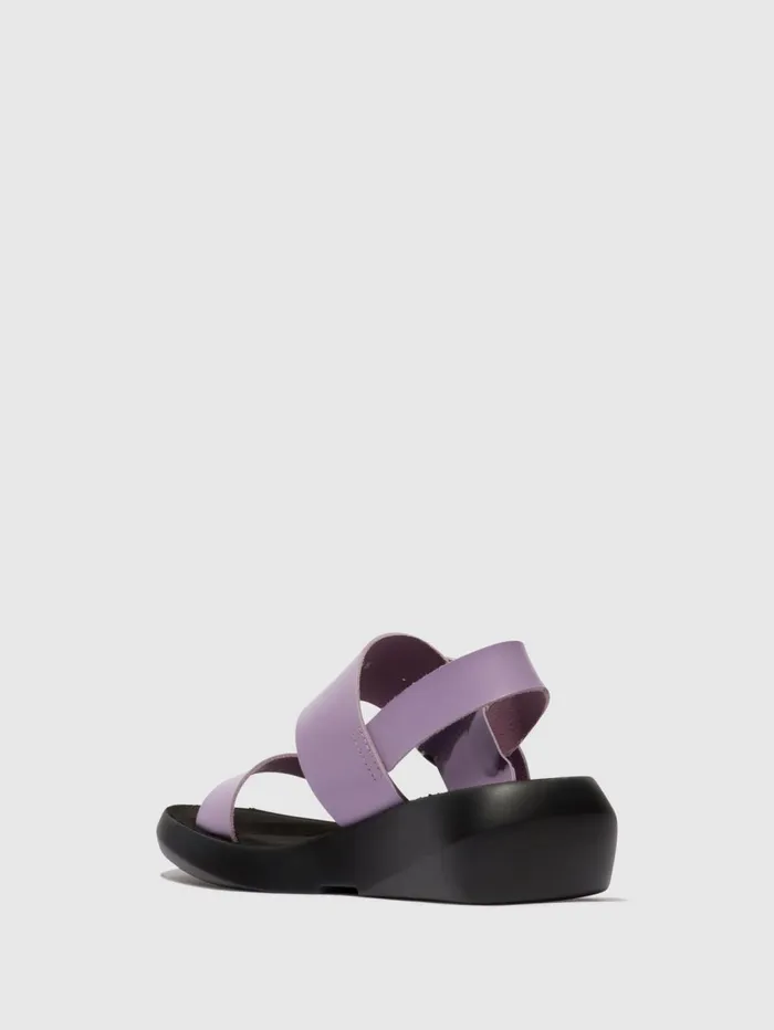 SlingBack Sandals BANI739FLY VIOLET Women Fly London Sandals