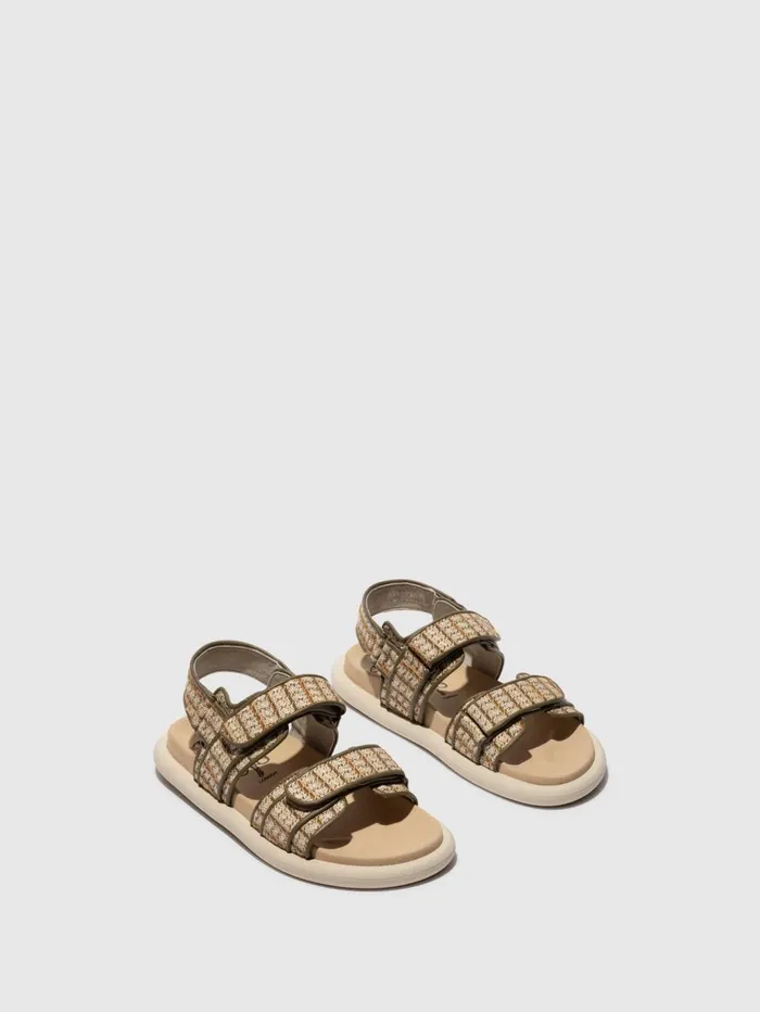SlingBack Sandals PAAV228FLY KHAKIBUMBLEBEE Women Fly London Sandals