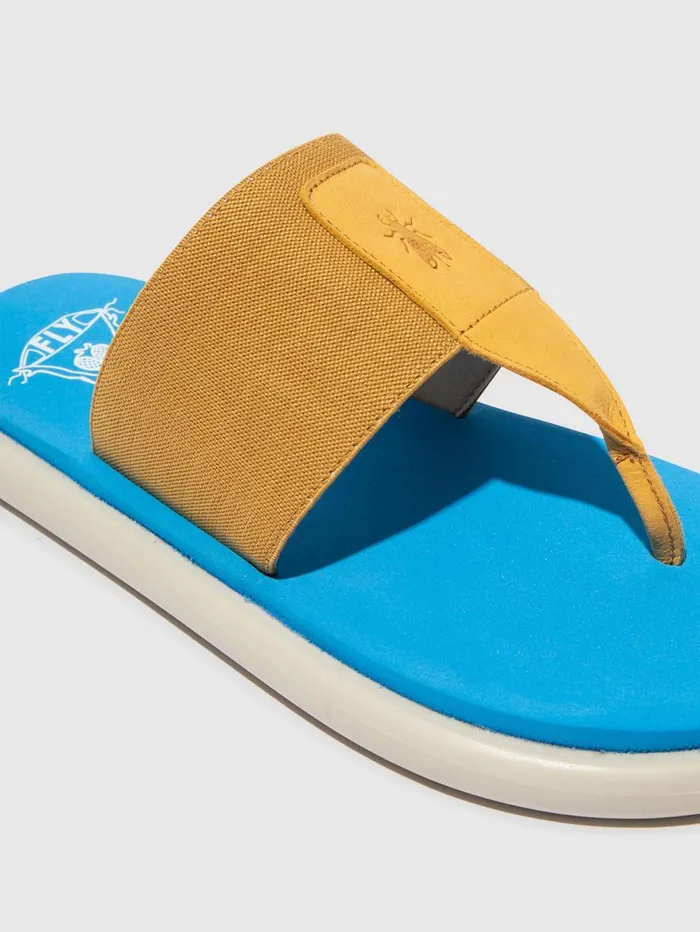 Slipon Sandals ONIA065FLY YELLOWYELLOWAZURRE Women Fly London Sandals