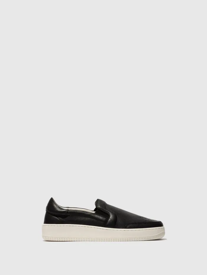 Slipon Trainers BOWL515FLY BLACK Men Fly London Trainers