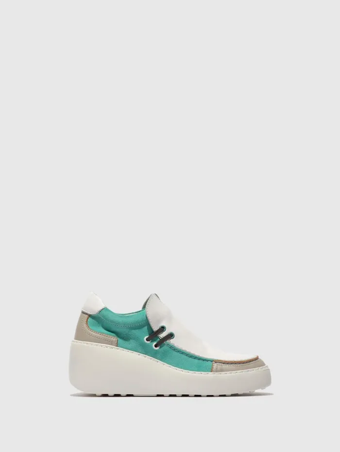 Slipon Trainers DAVY667FLY SILVERWHITESPEARMINT Women Fly London Trainers