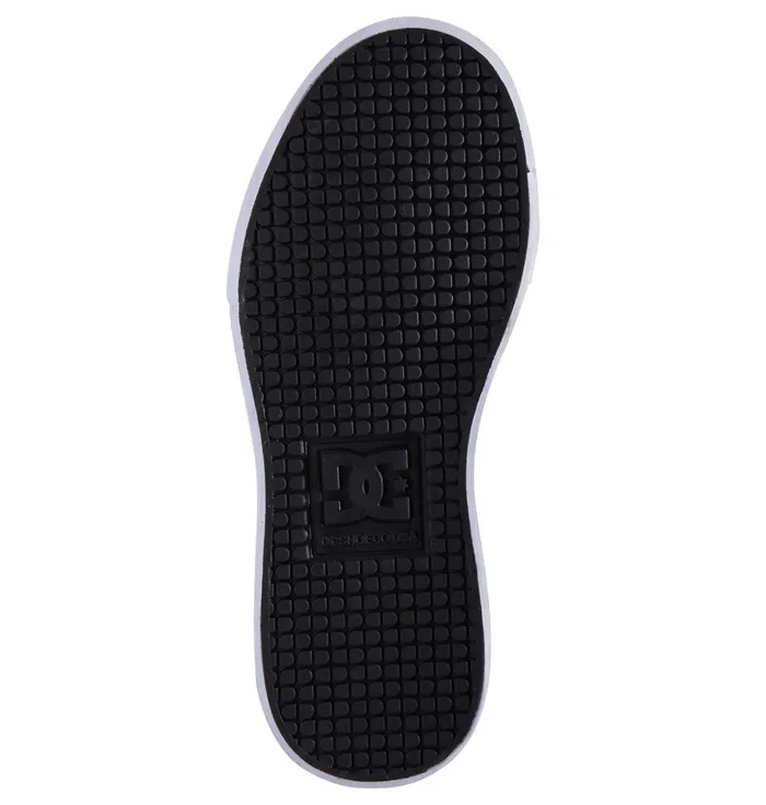 Sneakers Kids Girls Pure High Elastic Lace Shoes blackgreen DC Shoes