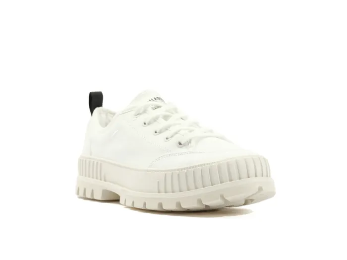 Sneakers Kids PALLADIUM PALLASHOCK LO ORGANIC 2 Star White Sneakers Kids PALLADIUM PALLASHOCK LO ORGANIC 2 Star White