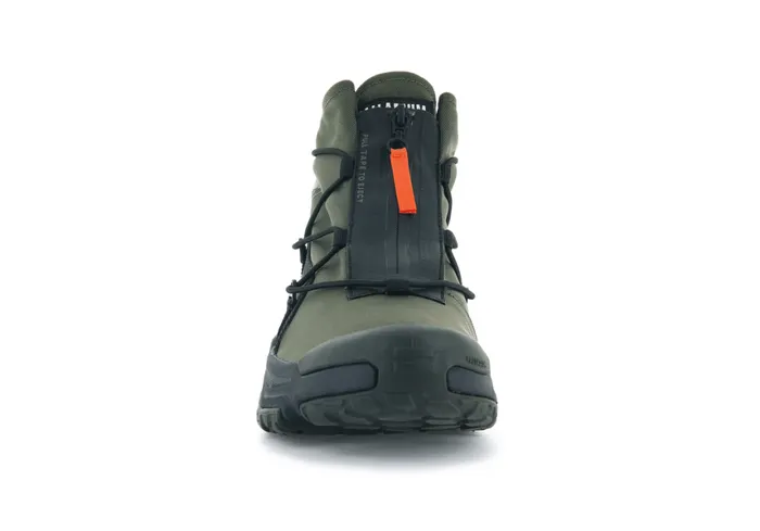 Sneakers Men PALLADIUM OFFGRID HI ZIP WATERPROOF Olive Night Sneakers Men PALLADIUM OFFGRID HI ZIP WATERPROOF Olive Night