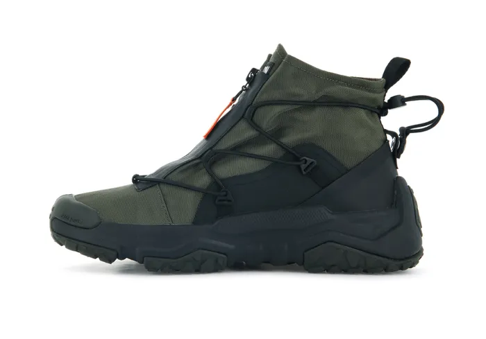 Sneakers Men PALLADIUM OFFGRID HI ZIP WATERPROOF Olive Night Sneakers Men PALLADIUM OFFGRID HI ZIP WATERPROOF Olive Night