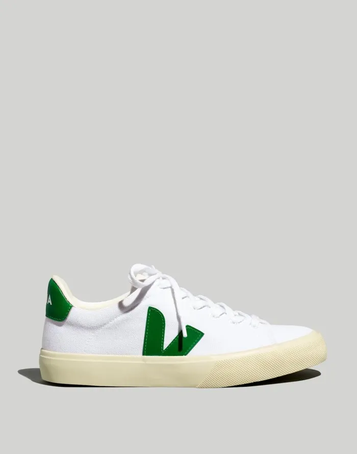 Sneakers Women Madewell Veja Campo Sneakers Emerald White