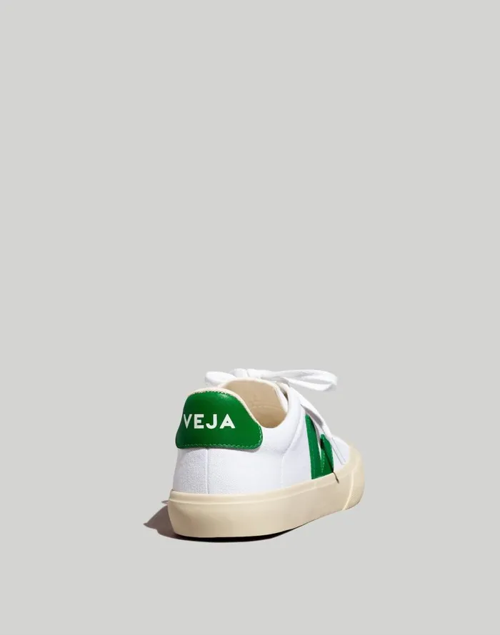 Sneakers Women Madewell Veja Campo Sneakers Emerald White