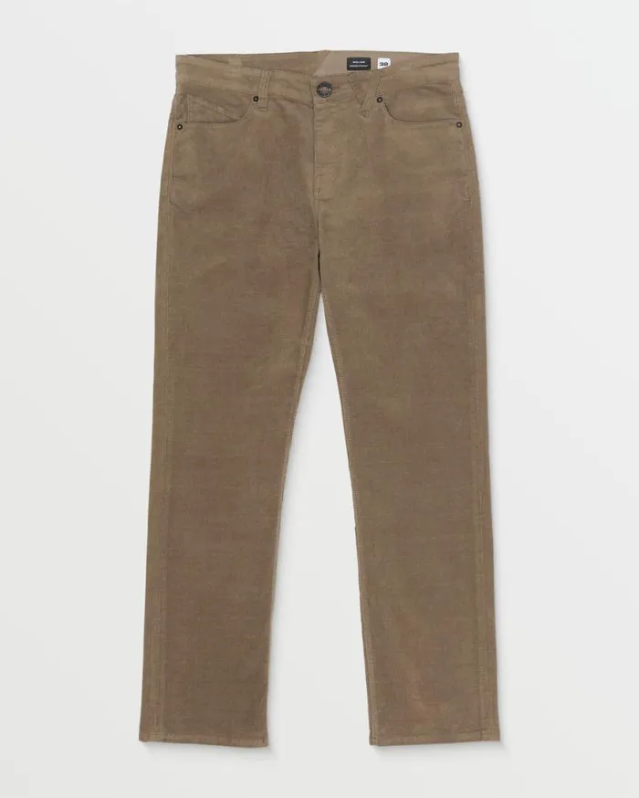 Solver 5 Pocket Corduroy Pants 8211 Teak Mens Volcom Pants