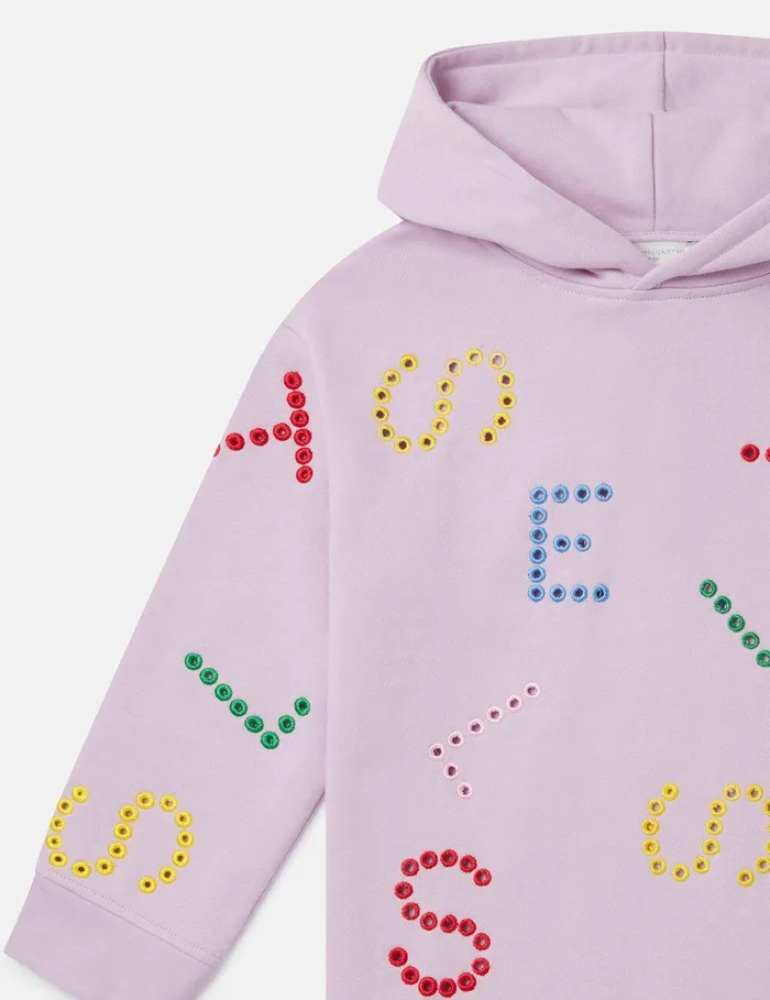 Stella McCartney Dresses and Jumpsuits Kids Stella Pattern Hoodie Dress Pink Stella McCartney Dresses and Jumpsuits Kids Stella Pattern Hoodie Dress Pink