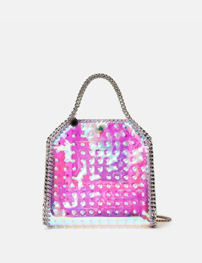Stella McCartney Mini Bags And Clutches Women Online Exclusive Falabella Mini Holographic Spike Tote Iridescent Stella McCartney Mini Bags And Clutches Women Online Exclusive Falabella Mini Holographic Spike Tote Iridescent