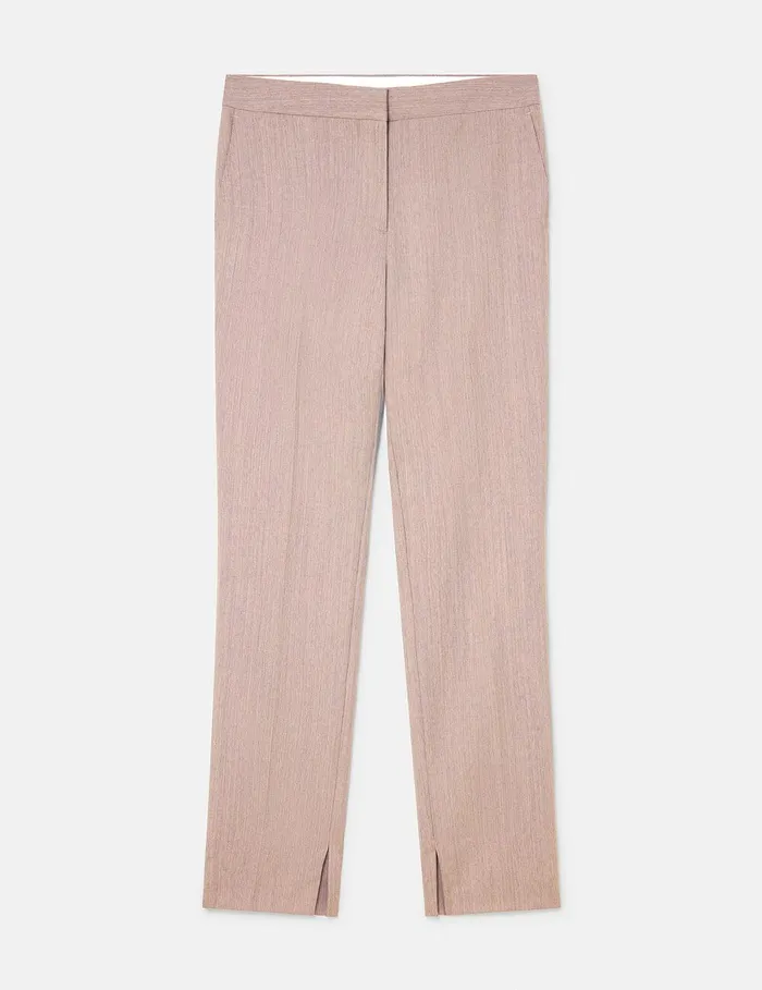 Stella McCartney Pants And Shorts Women Slim MidRise Pants Dusty Pink
