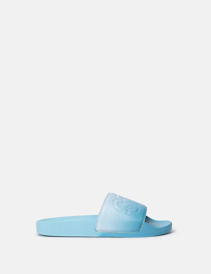 Stella McCartney Shoes And Accessories Kids Stella Ombr Pool Slides Blue