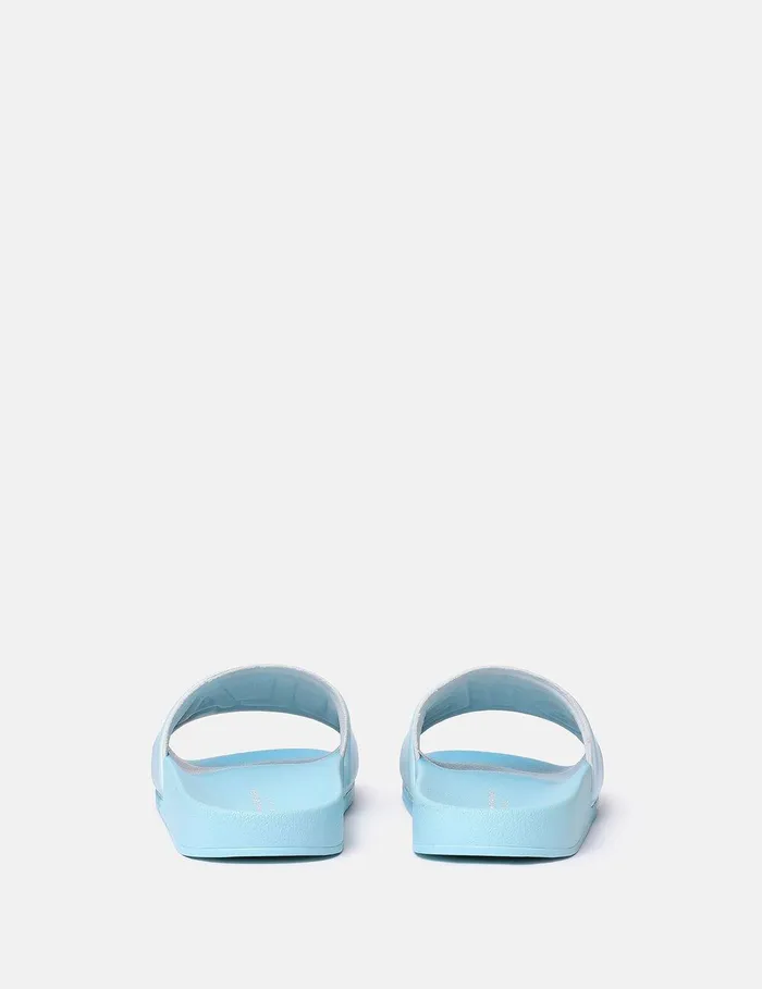 Stella McCartney Shoes And Accessories Kids Stella Ombr Pool Slides Blue Stella McCartney Shoes And Accessories Kids Stella Ombr Pool Slides Blue