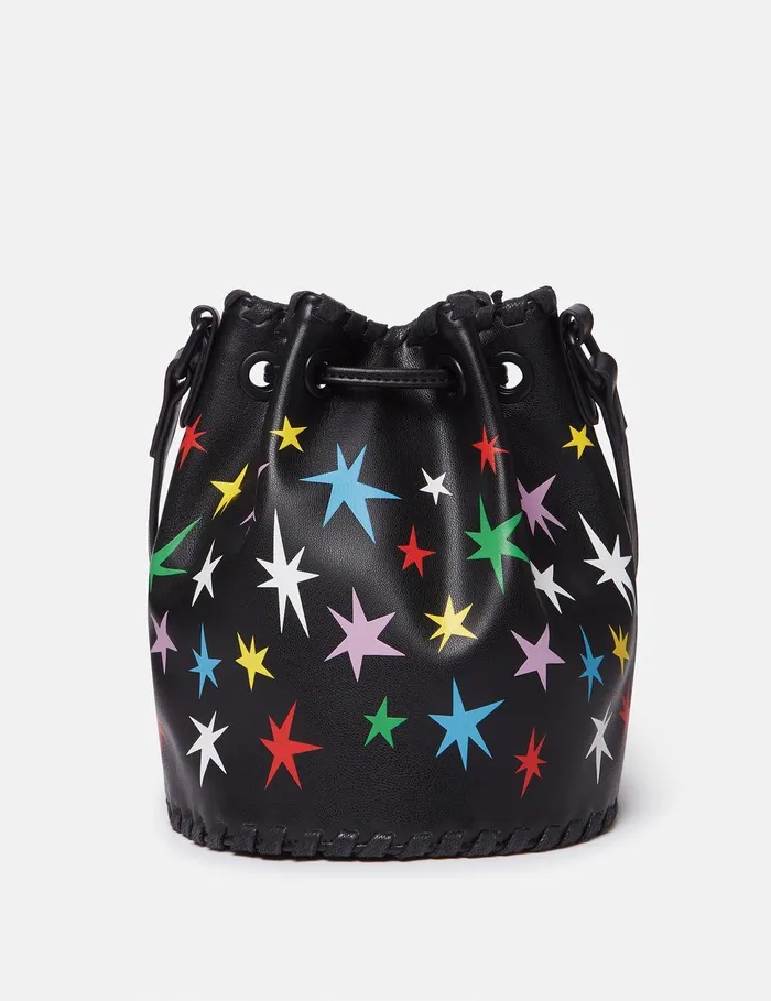 Stella McCartney Shoes And Bags Kids Star Pattern Bucket Bag Multicolour Stella McCartney Shoes And Bags Kids Star Pattern Bucket Bag Multicolour
