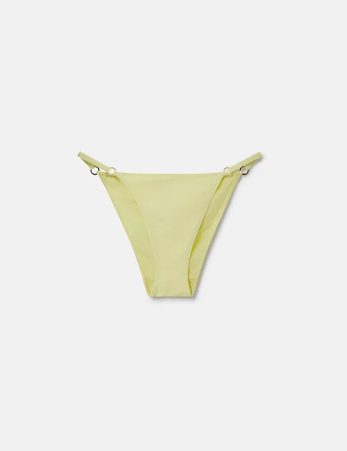 Stella McCartney Swimwear Women String Mini Bikini Briefs Lemon