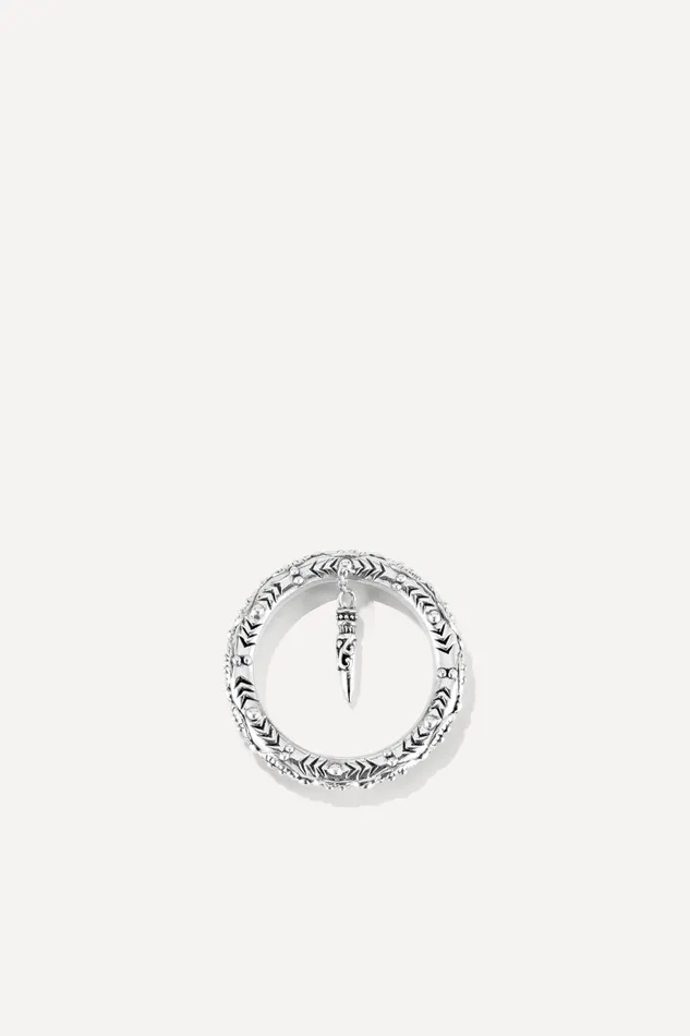 Sterling Silver Ring Juju Gray Women Baandsh Jewelry