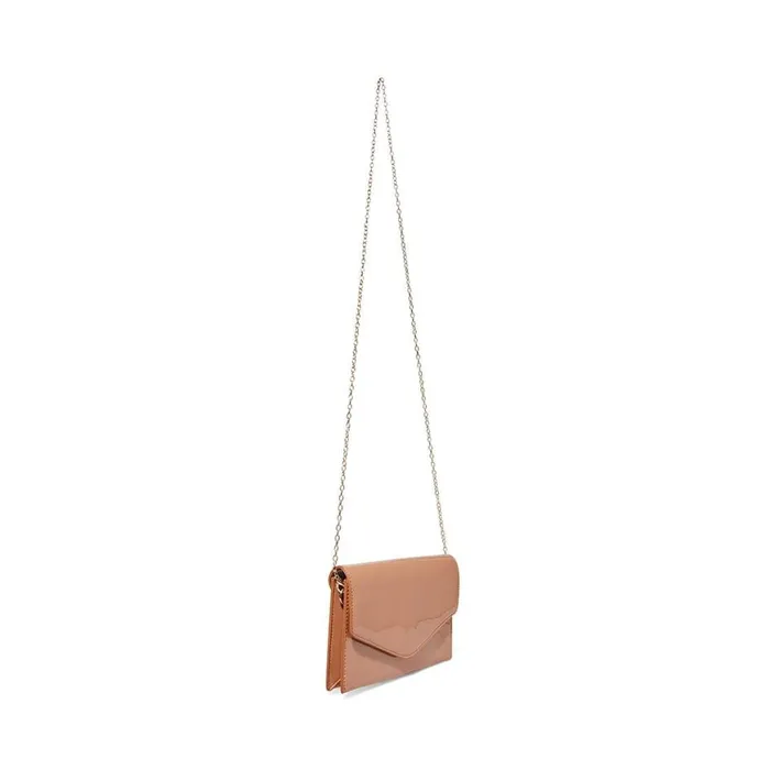 Steve Madden Bworldly Camel Patent Womens Shoulder Bags