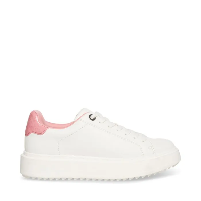 Steve Madden Catcher Pinkwhite Pink White Womens Sneakers
