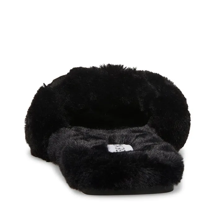 Steve Madden Dreams Black Womens Slippers Steve Madden Dreams Black Womens Slippers