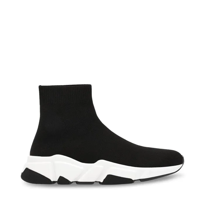 Steve Madden Gametime Black Womens Sneakers