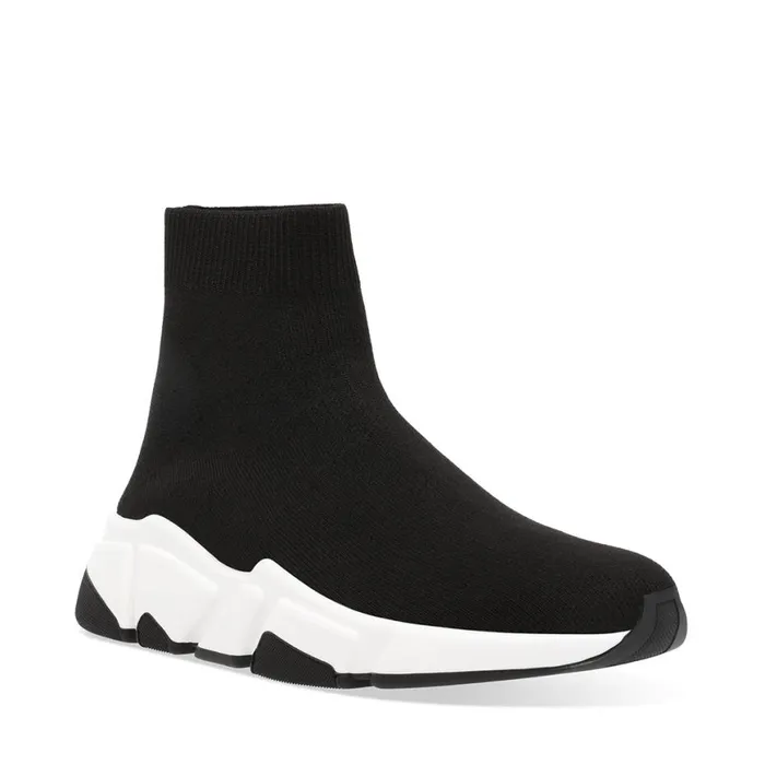 Steve Madden Gametime Black Womens Sneakers