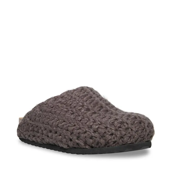Steve Madden Vesa C Grey Womens Slippers