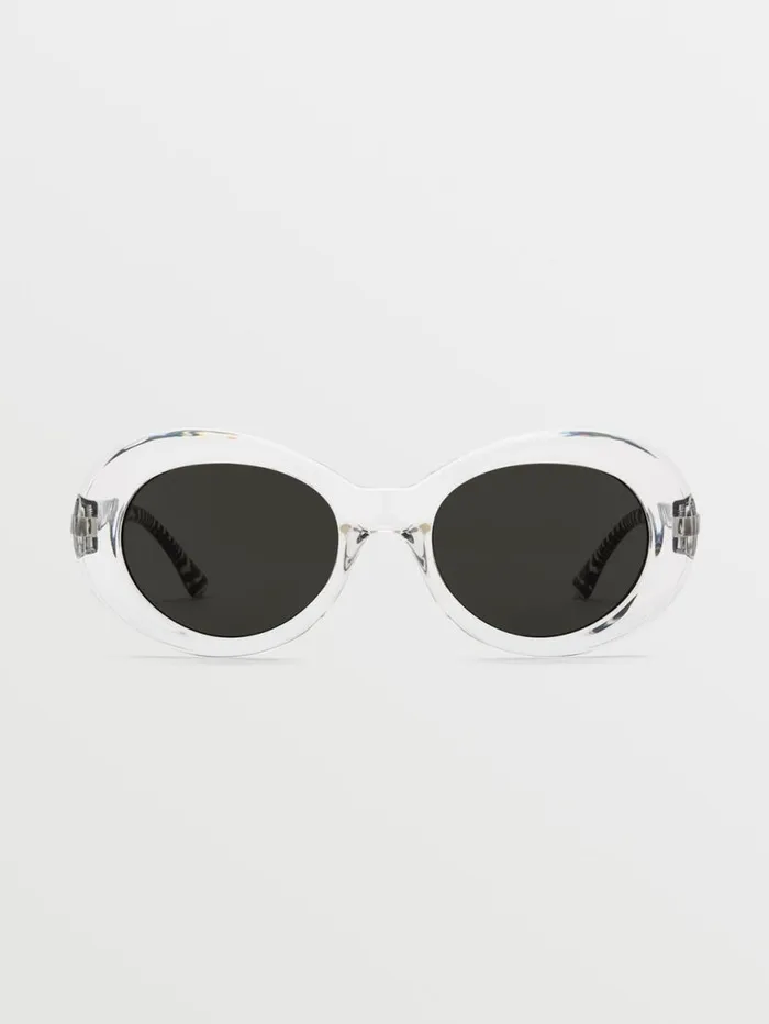 Stoned Sunglasses 8211 Asphalt BeachGray MensWomens Volcom Sunglasses