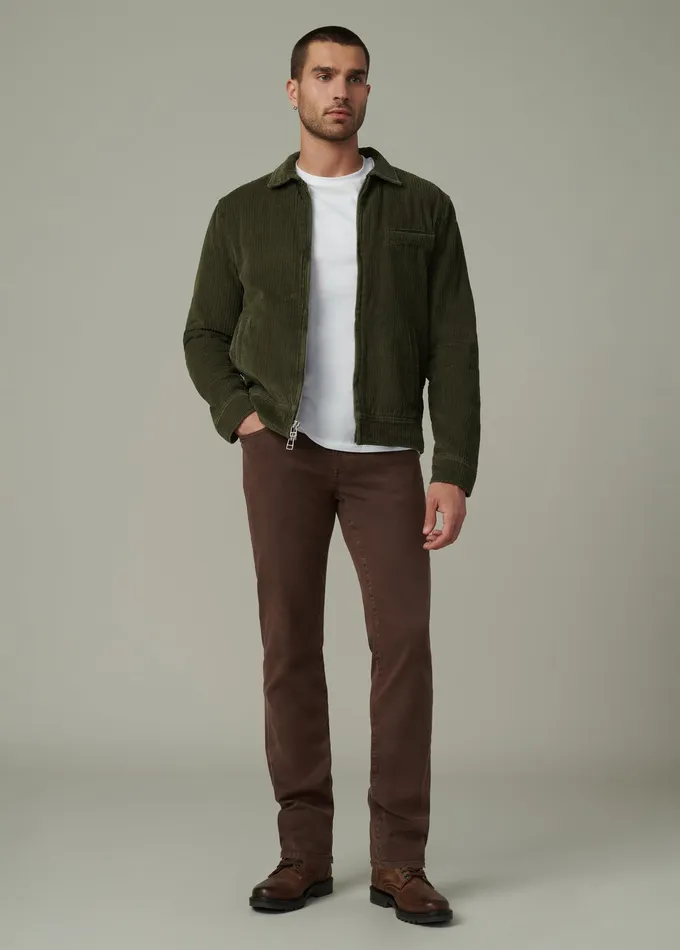 STRAIGHT NARROW Joe8217s Jeans Men THE BRIXTON TWILL Chocolate Martini