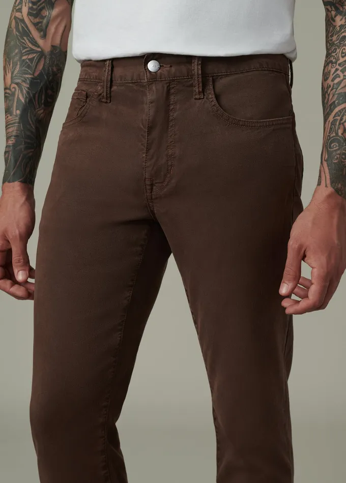 STRAIGHT NARROW Joe8217s Jeans Men THE BRIXTON TWILL Chocolate Martini